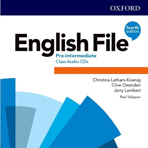 [object Object] «English File: Pre-Intermediate Class Audio CDs», авторів Клайв Оксенден, Крістіна Латам-Кеніґ, Джеррі Ламберт - фото №1