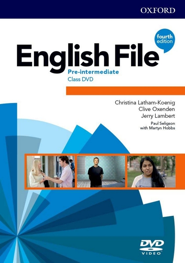 Паперова книга «English File. Pre-Intermediate. Class DVDs», авторів Крістіна Латам-Кеніґ, Клайв Оксенден, Джеррі Ламберт, Мартін Хоббс - фото №1