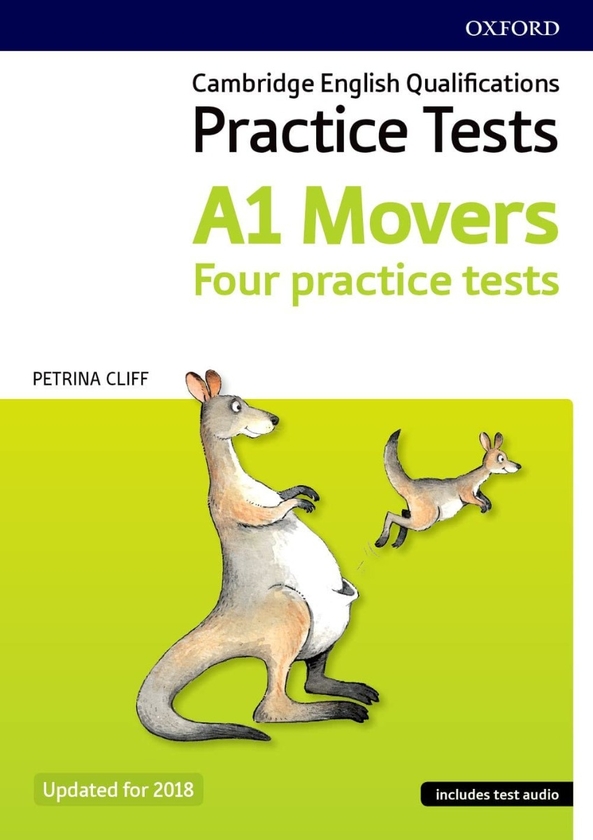 Паперова книга «Cambridge English Qualifications. Practice Tests. A1 Movers. Four Practice Tests», автор Петрина Кліфф - фото №1