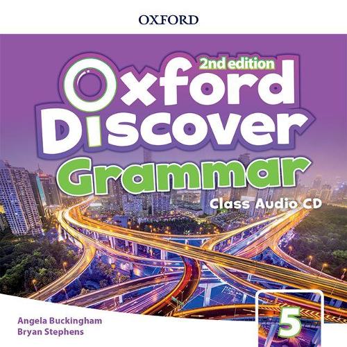 [object Object] «Oxford Discover. Level 5. Grammar Class Audio CDs», авторів Браян Стівенс, Анджела Бекінгем - фото №1