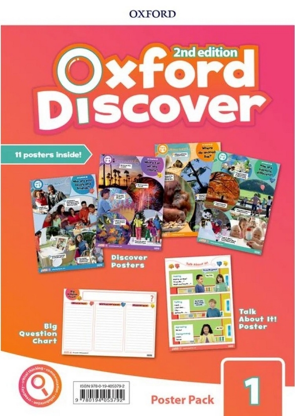 [object Object] «Oxford Discover. Level 1. Posters», авторов Лесли Кустофф, Сьюзен Риверс - фото №1