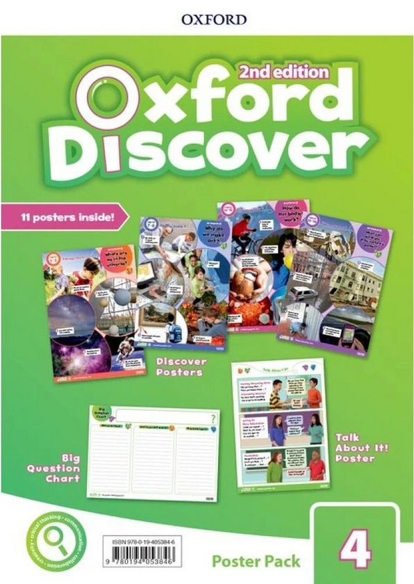 [object Object] «Oxford Discover. Level 4. Posters», авторів Леслі Кустофф, С'юзен Ріверс - фото №1
