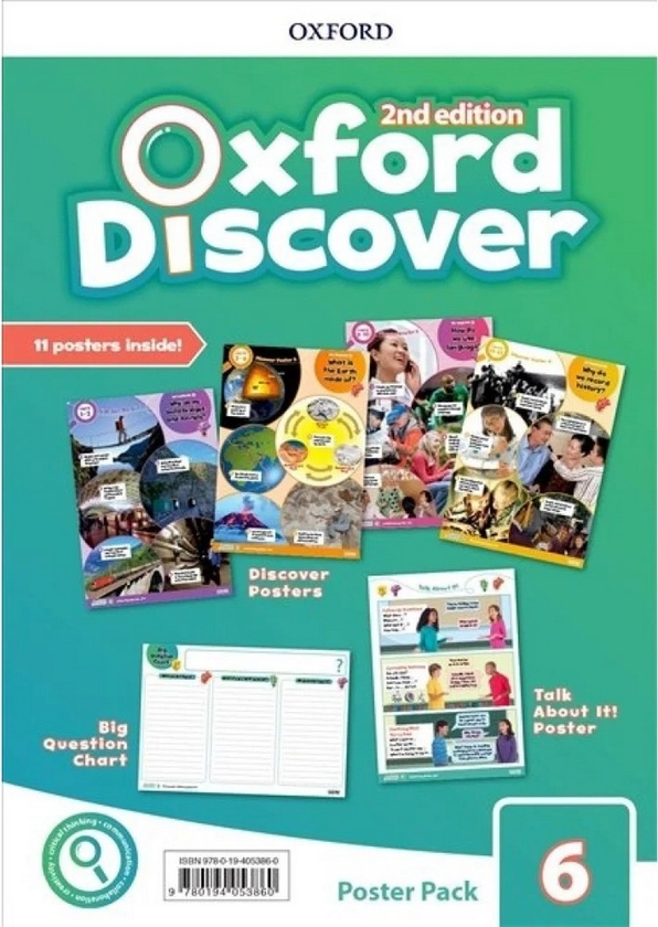 [object Object] «Oxford Discover. Level 6. Posters», авторів С'юзен Ріверс, Леслі Кустофф - фото №1