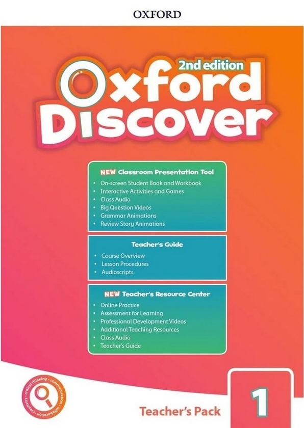[object Object] «Oxford Discover. Level 1. Teacher's Pack», авторів Чарльз Віліна, Кетлін Кампа, Кенна Бурке, Леслі Кустофф, С'юзен Ріверс, Вікторія Теббс - фото №1