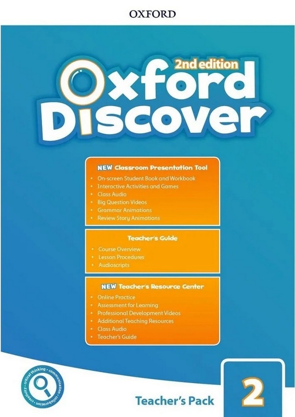 [object Object] «Oxford Discover. Level 2. Teacher's Pack», авторів С'юзен Ріверс, Леслі Кустофф - фото №1