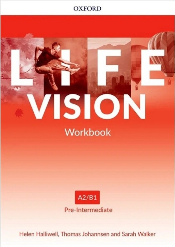 Паперова книга «Life Vision: Pre-Intermediate. Workbook with Online Practice. Ukrainian Edition », авторів Томас Йохансен, Хелен Холлівелл, Сара Вокер - фото №1