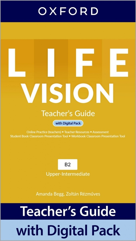 [object Object] «Life Vision: Upper Intermediate. Teacher's Guide with Digital Pack», авторів Аманда Бегг, Золтан Резмювес - фото №1