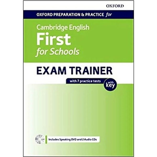 Паперова книга «Oxford Preparation and Practice for Cambridge English. First for Schools. Exam Trainer with Key» - фото №1
