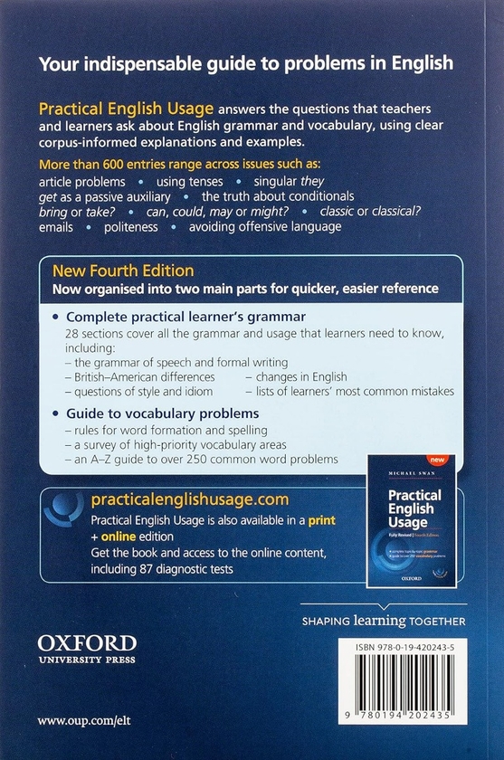 [object Object] «Practical English Usage. Guide to Problems in English», автор Майкл Свон - фото №3 - мініатюра