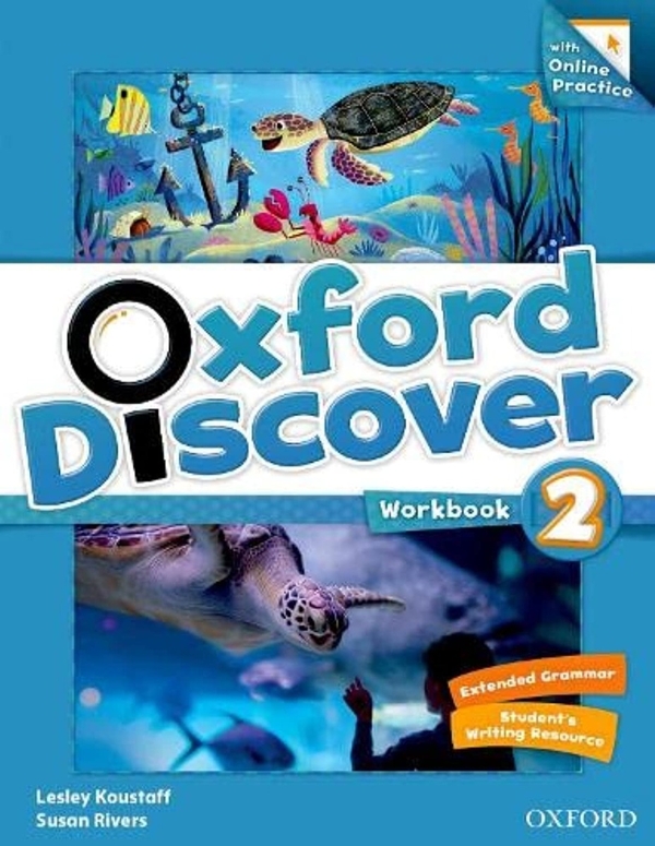 [object Object] «Oxford Discover. Level 2. Workbook with Online Practice», авторов Лесли Кустофф, Сьюзен Риверс - фото №1