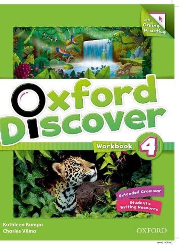 [object Object] «Oxford Discover. Level 4. Workbook with Online Practice», авторів Чарльз Віліна, Кетлін Кампа - фото №1