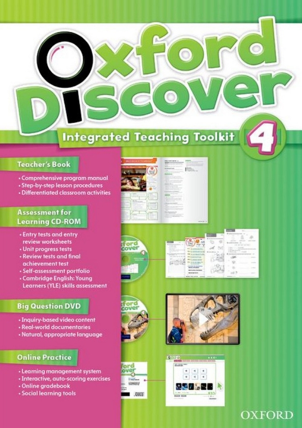 [object Object] «Oxford Discover. Level 4. Integrated Teaching Toolkit», автор Леслі Кустофф - фото №1