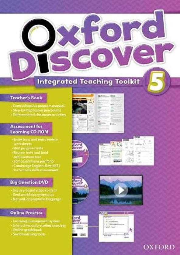 [object Object] «Oxford Discover. Level 5. Integrated Teaching Toolkit», автор Леслі Кустофф - фото №1