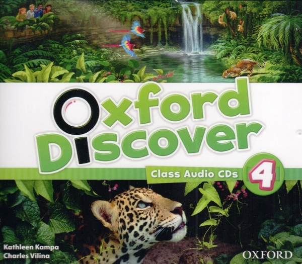 Паперова книга «Oxford Discover. Level 4. Class Audio CDs», авторів Кетлін Кампа, Чарльз Віліна - фото №1