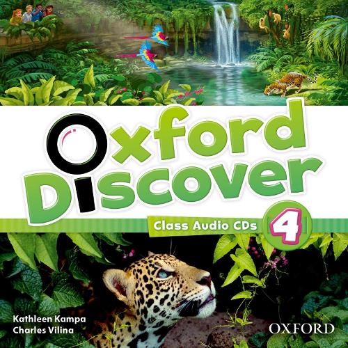 Паперова книга «Oxford Discover. Level 4. Class Audio CDs», авторів Кетлін Кампа, Чарльз Віліна - фото №1