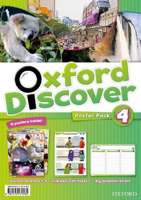 [object Object] «Oxford Discover. Level 4. Poster Pack», автор Леслі Кустофф - фото №1
