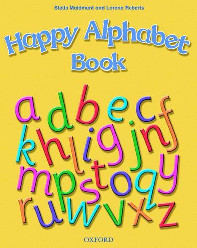 Паперова книга «Happy Alphabet Book», авторів Лорена Робертс, Стелла Мейдмент - фото №1
