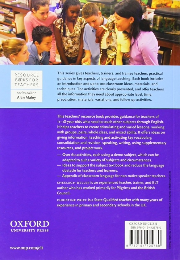 Бумажная книга «Teaching Other Subjects Through English», автор Шила Деллер - фото №1