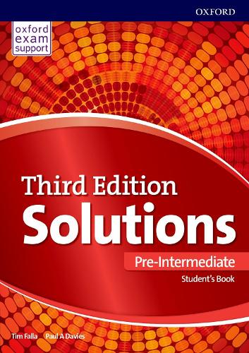 [object Object] «Solutions: Pre-Intermediate: Student's Book: Leading the way to success», авторів Пол Девіс, Тім Фалла - фото №1