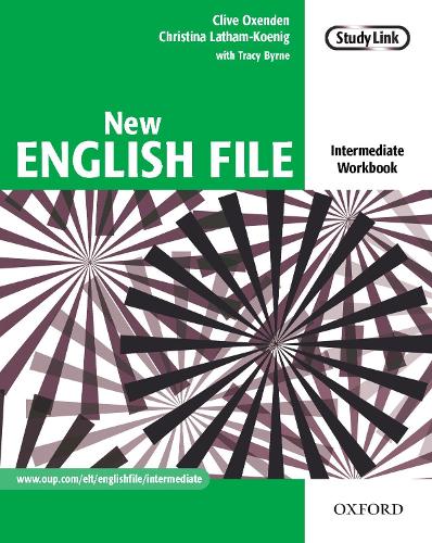 [object Object] «New English File: Intermediate: Workbook: Six-level general English course for adults», авторів Крістіна Летем-Кеніг, Клайв Оксенден - фото №1