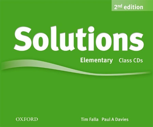 [object Object] «Solutions 2nd Edition Elementary Class Audio CDs (3)» - фото №1