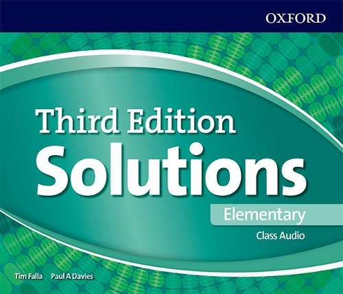 Бумажная книга «Solutions. Elementary. Class Audio CDs» - фото №1