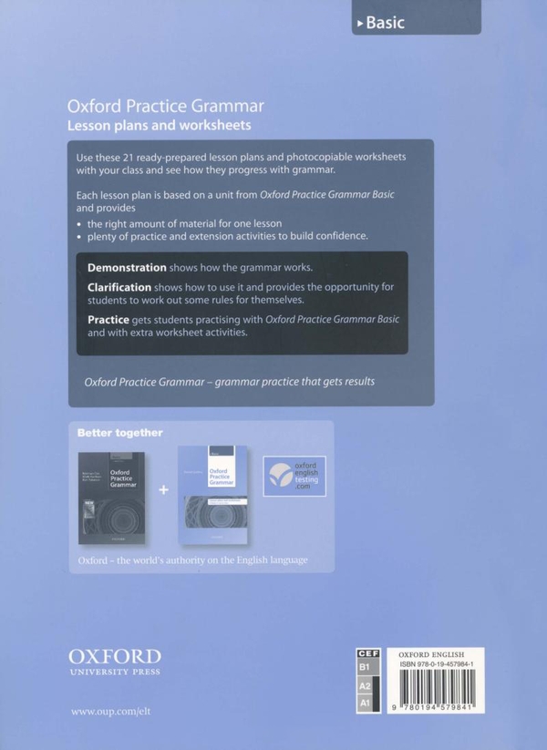 [object Object] «Oxford Practice Grammar. Basic. Lesson Plans and Worksheets», автор Рейчел Ґодфрі - фото №2 - мініатюра