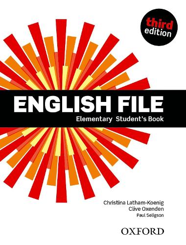 [object Object] «English File. Elementary Student's Book », авторов Кристина Латам-Кениг, Клайв Оксенден - фото №1