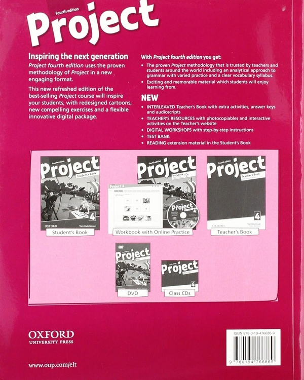 [object Object] «Project. Level 4. Teacher's Book and Online Practice», авторів Том Хатчінсон, Золтан Резмювес - фото №2 - мініатюра