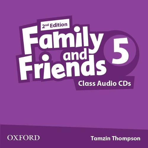 Паперова книга «Family & Friends: 5 Class Audio CD (2)» - фото №1