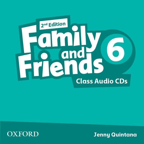 Паперова книга «Family & Friends: 6 Class Audio CD (2)» - фото №1
