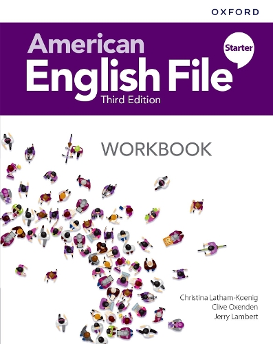 [object Object] «American English File: Starter: Workbook», авторов Кристина Лэтэм-Кениг, Клайв Оксенден, Джерри Ламберт - фото №1