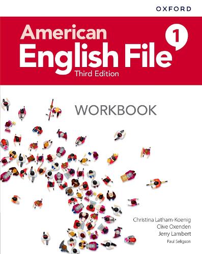 [object Object] «American English File: Level 1: Workbook», авторів Крістіна Летем-Кеніг, Клайв Оксенден, Джеррі Ламберт, Пол Селігсон - фото №1