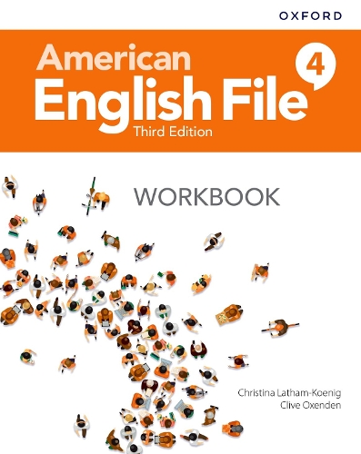 [object Object] «American English File: Level 4: Workbook», авторов Кристина Лэтэм-Кениг, Клайв Оксенден - фото №1