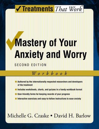 Бумажная книга «Mastery of Your Anxiety and Worry: Workbook», авторов Дэвид Х. Барлоу, Мишель Г. Краске - фото №1