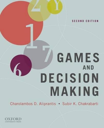 Паперова книга «Games and Decision Making», автор Чараламбос Д. Аліпрантіс - фото №1