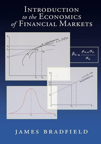 Паперова книга «Introduction to the Economics of Financial Markets», автор Джеймс Бредфілд - фото №1