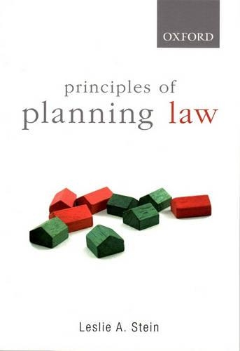 Бумажная книга «Principles of Planning Law», автор Лесли Штайн - фото №1