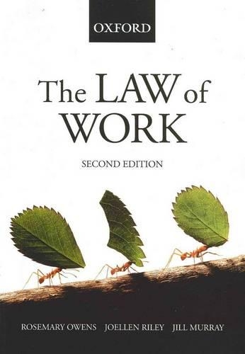 Паперова книга «The Law of Work», авторів Джоеллен Райлі, Розмарі Оуенс - фото №1
