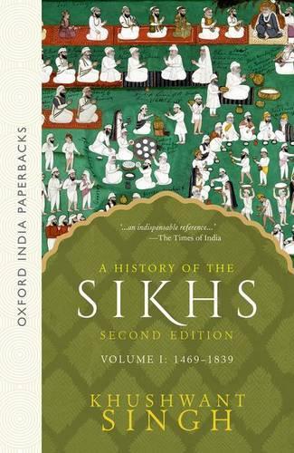 Бумажная книга «A History of the Sikhs», автор Хушвант Сингх - фото №1