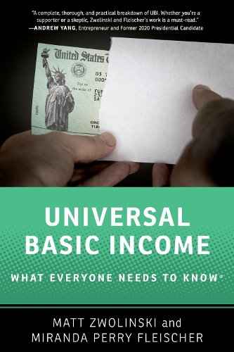 Паперова книга «Universal Basic Income: What Everyone Needs to Know®», автор Метт Зволінські - фото №1
