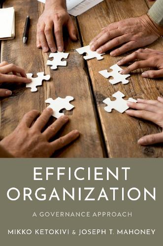Бумажная книга «Efficient Organization: A Governance Approach», автор Джозеф Т. Махони - фото №1