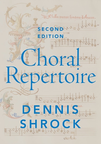 Бумажная книга «Choral Repertoire», автор Деннис Шрок - фото №1