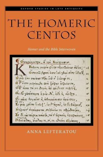 Паперова книга «The Homeric Centos: Homer and the Bible Interwoven», автор Анна Лефтерату - фото №1