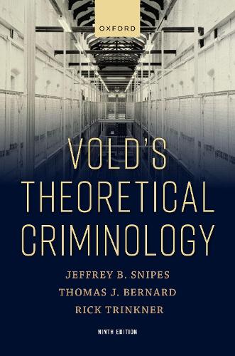 Бумажная книга «Vold's Theoretical Criminology», автор Томас Бернард - фото №1