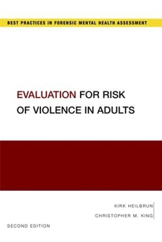 Паперова книга «Evaluation for Risk of Violence in Adults», автор Кірк Хайльбрун - фото №1