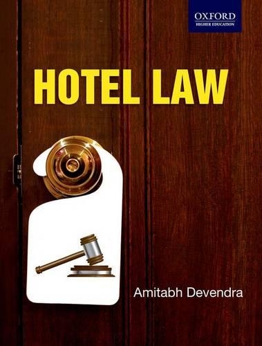Паперова книга «Hotel Law», автор Амітабх Девендра - фото №1