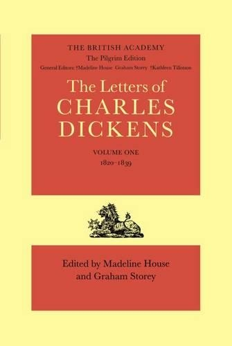 Бумажная книга «The Pilgrim Edition of the Letters of Charles Dickens: Volume 1. 1820-1839», автор Чарльз Диккенс - фото №1