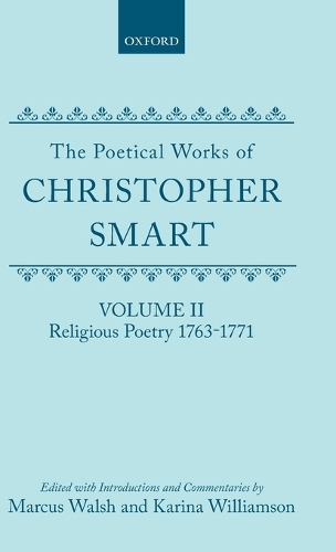 Бумажная книга «The Poetical Works of Christopher Smart: Volume II. Religious Poetry, 1763-1771», автор Кристофер Смарт - фото №1