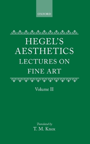 Паперова книга «Hegel's Aesthetics: Volume 2», автор Георг Вільгельм Фрідріх Гегель - фото №1